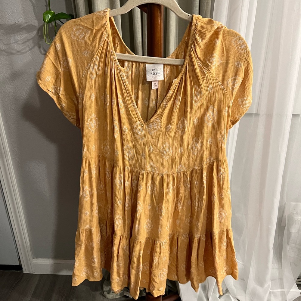 Yellow Summer Dress